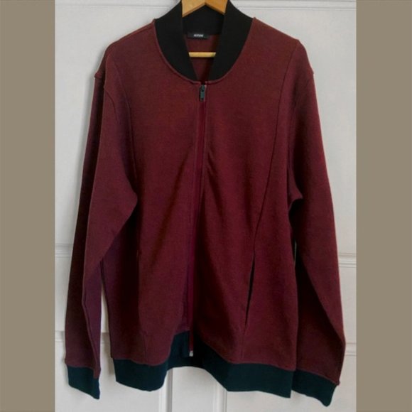 NWT, Men’s XL, Zip-Front Sweater Jacket - Picture 1 of 2